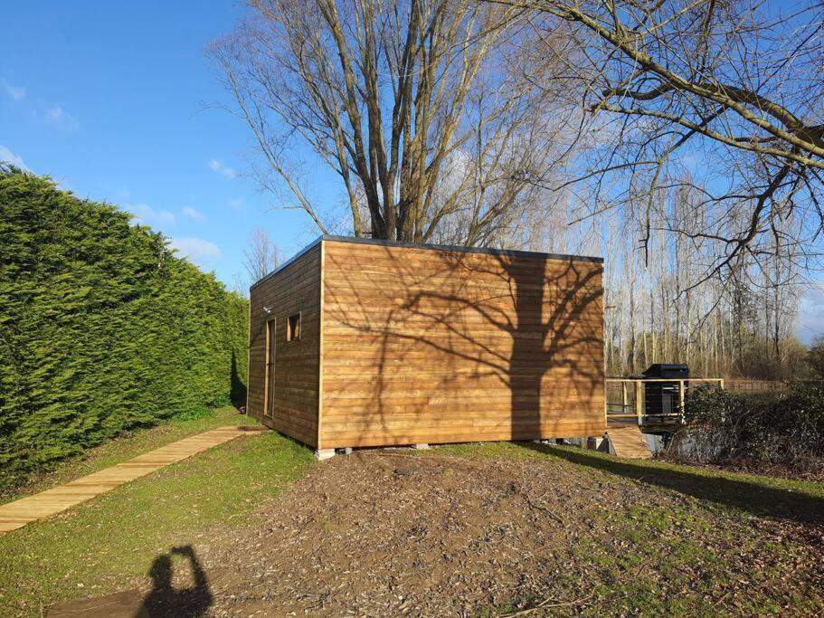 Chalet Les Pieds Dans L'Eau La Campagne A La Ville Saint-Doulchard Exterior photo