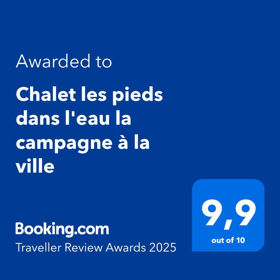 Chalet Les Pieds Dans L'Eau La Campagne A La Ville Saint-Doulchard Exterior photo